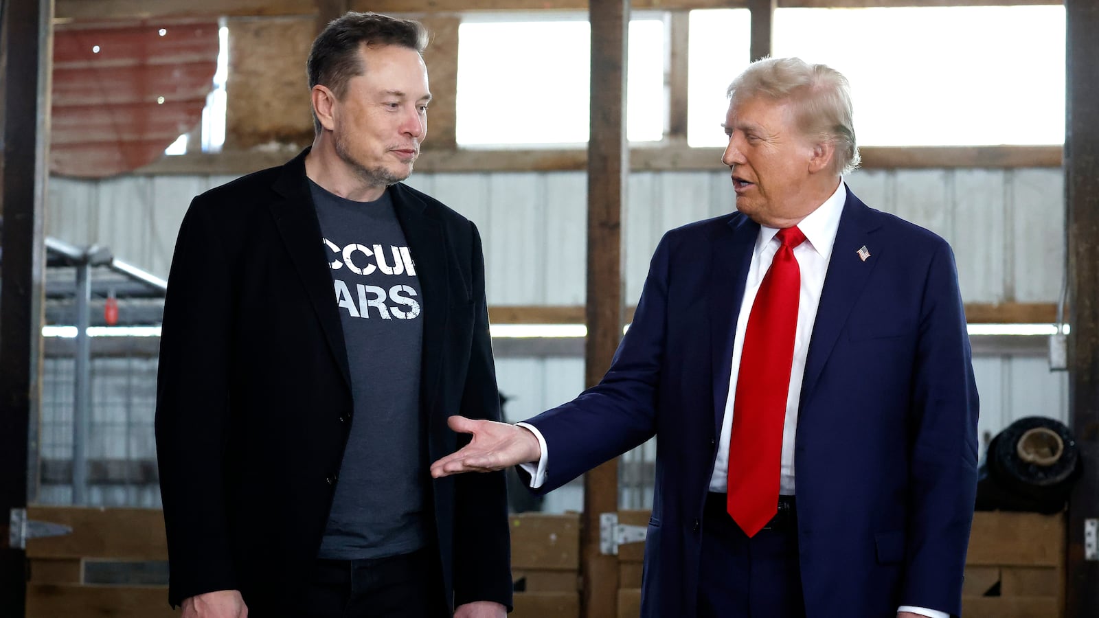 Elon Musk and Donald Trump