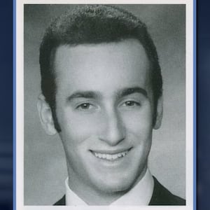 Jimmy Kimmel Live! High school yearbook photo of Stephen Miller.