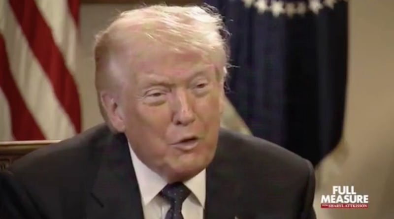 Donald Trump on Full Measure with Sharyl Attkisson