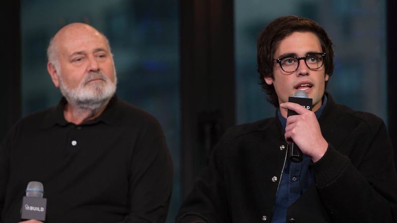 Nick Reiner and his father