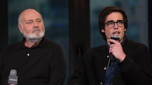 Nick Reiner and his father