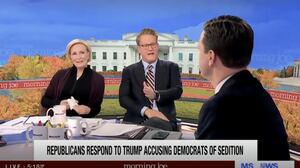 Joe Scarborough mid-F-bomb on Morning Joe