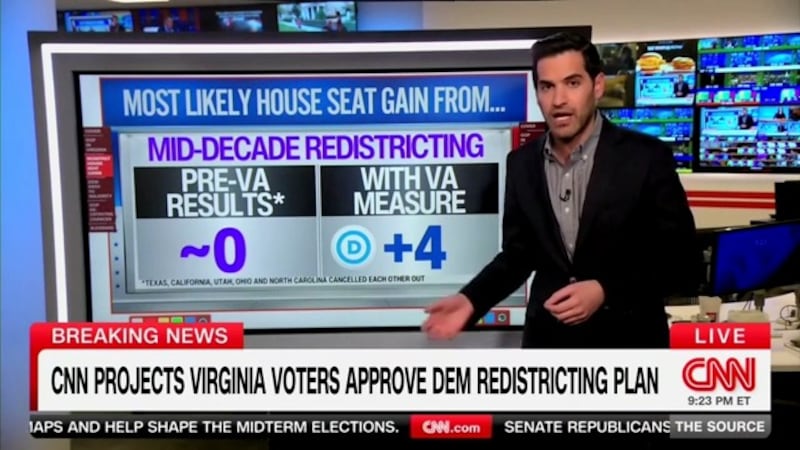 Enten laid out the potential trouble for Trump.