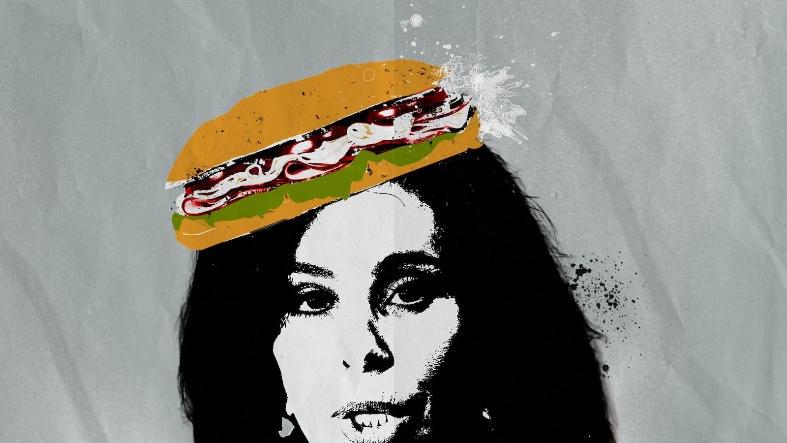 Jeanine Pirro gets the Banksy treatment.