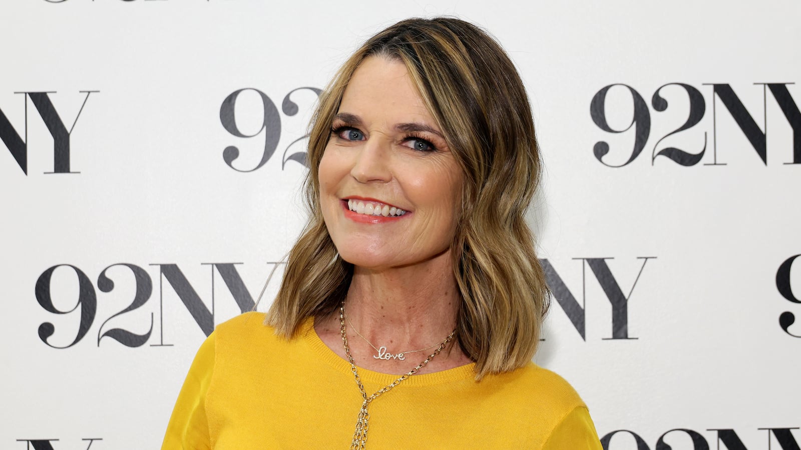 Savannah Guthrie poses for a photo.