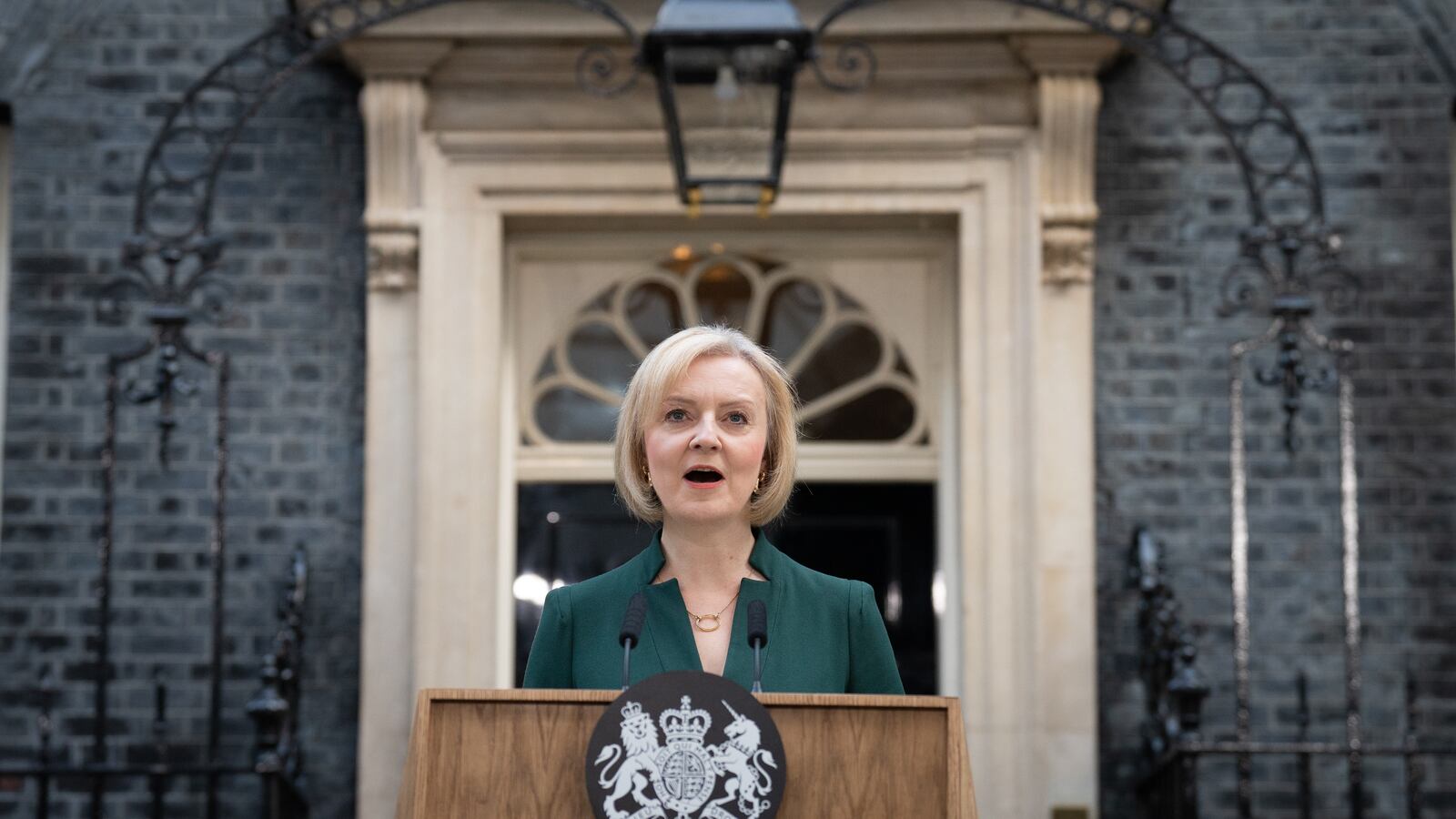 Former British Prime Minister Liz Truss