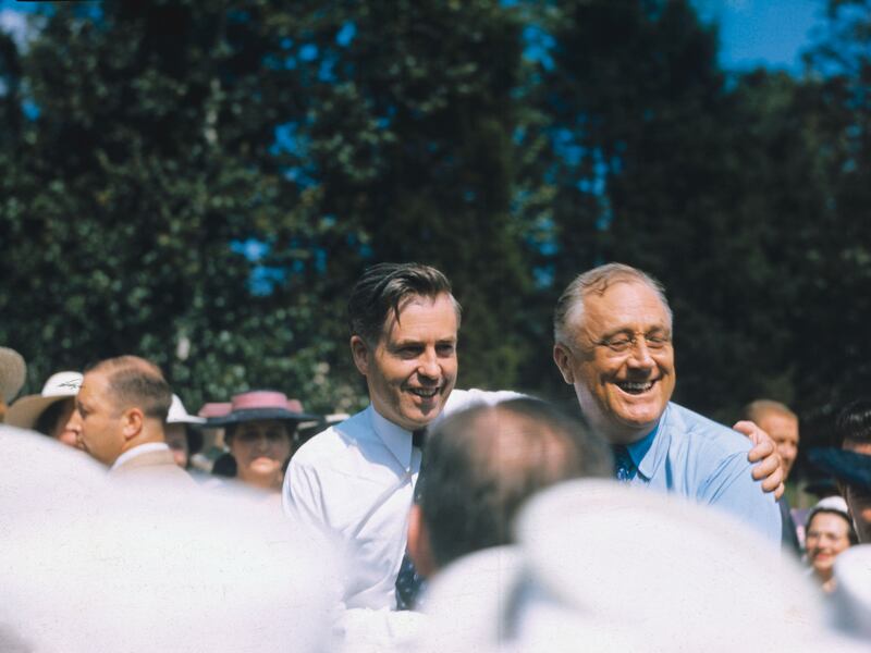 Henry Wallace and Franklin Delano Roosevelt