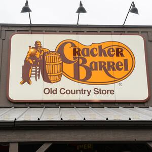 MUNCY, PENNSYLVANIA, UNITED STATES - 2023/11/22: An exterior view of a Cracker Barrel Old Country Store. Cracker Barrel Old Country announced that it is open on Thanksgiving and is offering a Thanksgiving Heat n' Serve Turkey Family Dinner, which serves four to six people for $104.99. (Photo by Paul Weaver/SOPA Images/LightRocket via Getty Images)