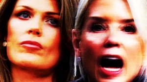 Lindsay Halligan and Pam Bondi