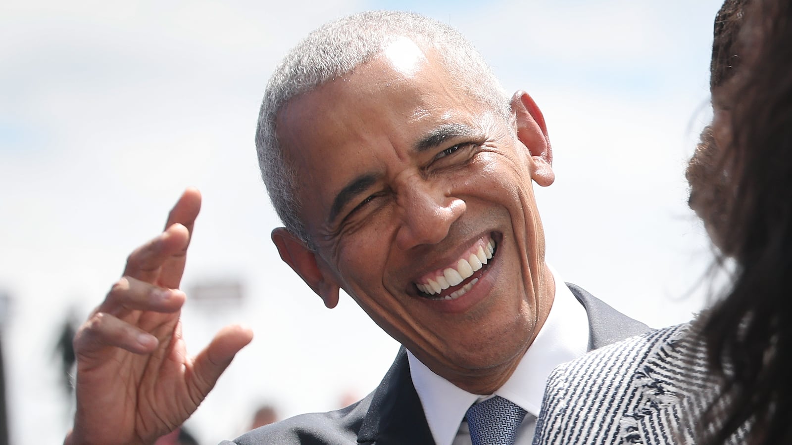 CHICAGO, ILLINOIS - JUNE 18: Former U.S. President Barack Obama attends the dedication ceremony for the opening of the Barack Obama Presidential Center in John Lewis Plaza on June 18, 2026 in Chicago, Illinois. Barack Obama served as the 44th president of the United States from 2009 to 2017 and was the first African American to hold the office. (Photo by Win McNamee/Getty Images)