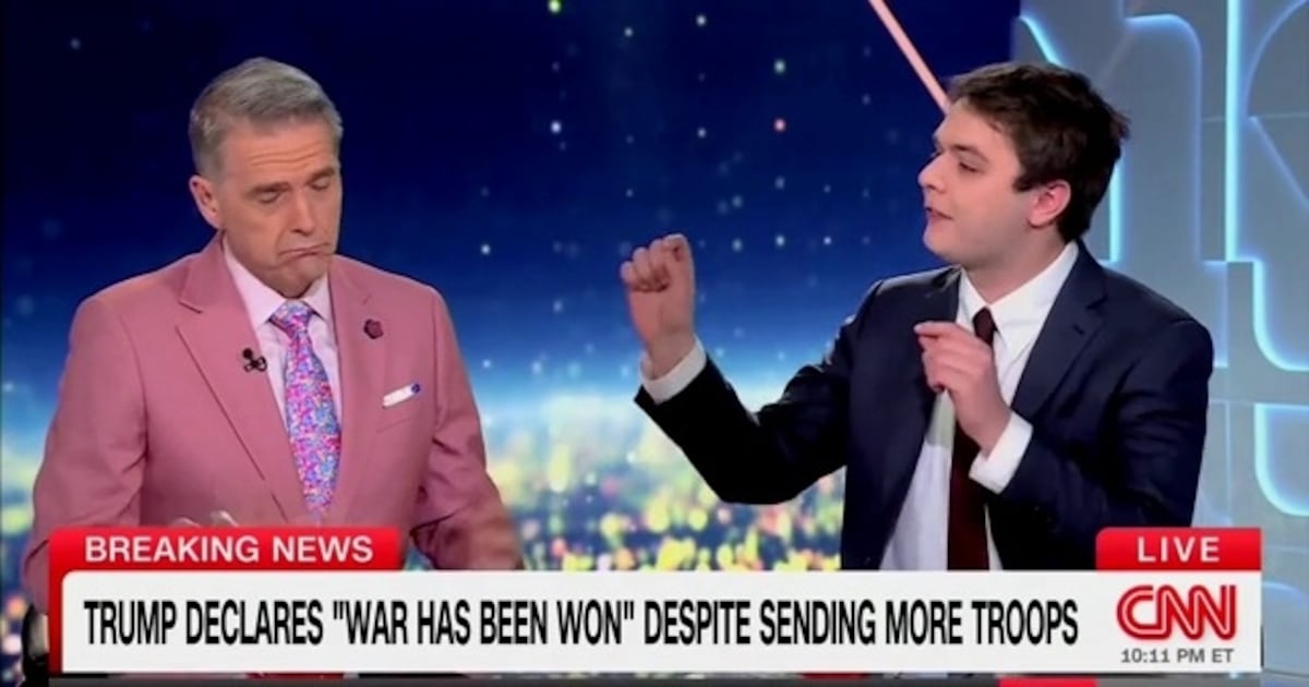 CNN’s MAGA Star Cornered on Trump’s Claim He‘s ‘Won’ His War