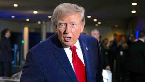US President Donald Trump speaks to reporters as he arrives to attend the 81st United Nations General Assembly at UN headquarters in New York City, US, September 22, 2026.