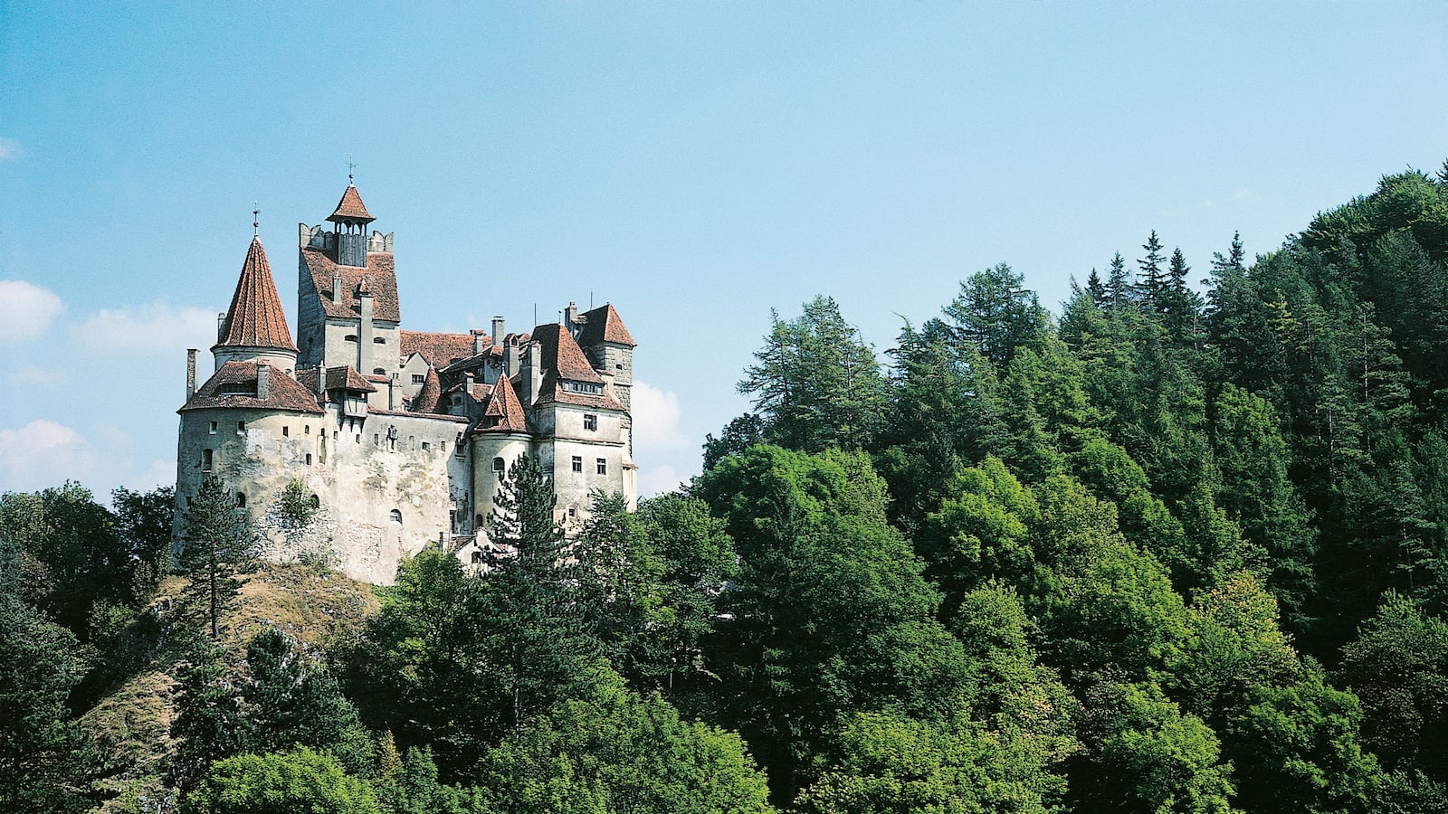 Bran Castle in Romania, known locally as 'Dracula's Castle'.