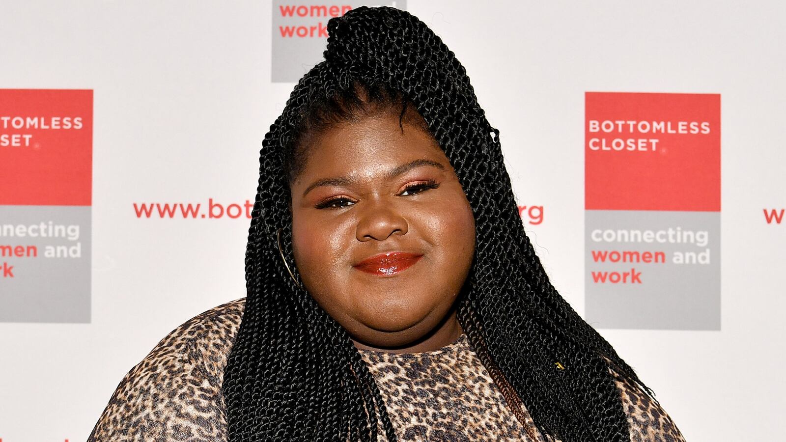 Gabourey Sidibe on the red carpet in 2019.