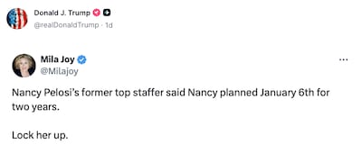 Donald Trump, 79, Falls for Foreign Trolls Posing as MAGA Influencers