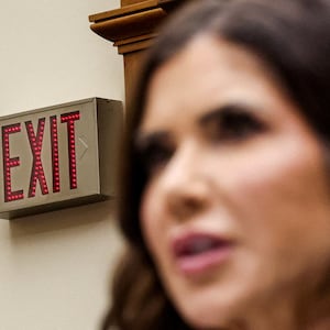 Homeland Security Secretary Kristi Noem testifies before a House Judiciary Committee hearing on "Oversight of the Department of Homeland Security," on Capitol Hill in Washington, D.C., U.S., March 4, 2026.