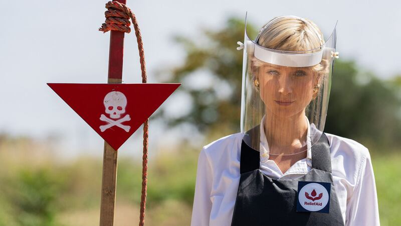 Elizabeth Debicki as Princess Diana in 'The Crown.'