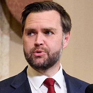 U.S. Vice President JD Vance speaks during a news conference after meeting with representatives from Pakistan and Iran, April 12, 2026, in Islamabad, Pakistan.