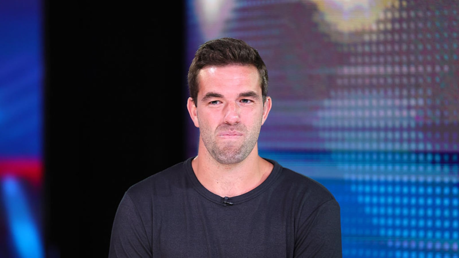 Billy McFarland visits "Jesse Watters Primetime" at Fox News Studios on August 25, 2023 in New York City.