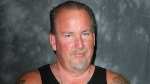 Reality star Darrell Sheets participates in Jarrod Schultz & Brandi Schultz's 2nd Year Of Storage Wars Party held at Now & Then Thrift Store on March 3, 2012 in Tustin, California.