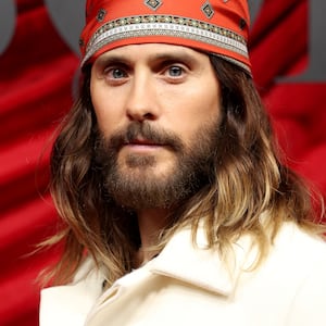 Jared Leto attends an event during Paris Fashion Week on September 28, 2024 in Paris, France.