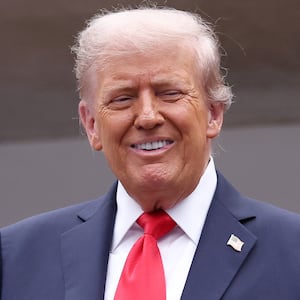 U.S. President Donald Trump and granddaughter Arabella Kushner attend the Men's Singles Final match between Jannik Sinner of Italy and Carlos Alcaraz of Spain on Day Fifteen of the 2025 US Open at USTA Billie Jean King National Tennis Center on September 07, 2025 in New York City.