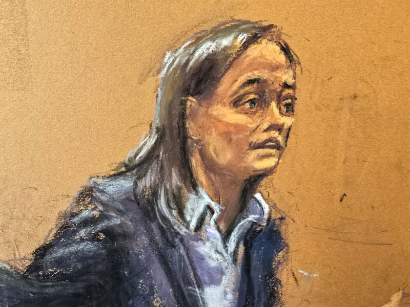 Prosecutor Maurene Comey makes her closing arguments during Sean "Diddy" Combs' sex trafficking trial in New York City, New York, U.S., June 27, 2025, in this courtroom sketch. REUTERS/Jane Rosenberg