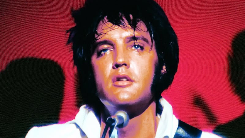 Archival concert footage from "EPiC: Elvis Presley in Concert."