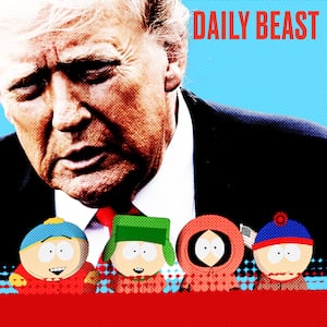 Donald Trump and South Park.