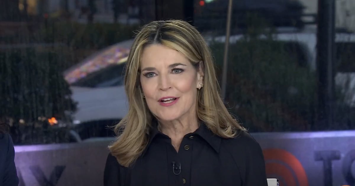 Savannah Guthrie Steps Away From Today Amid Health Issue