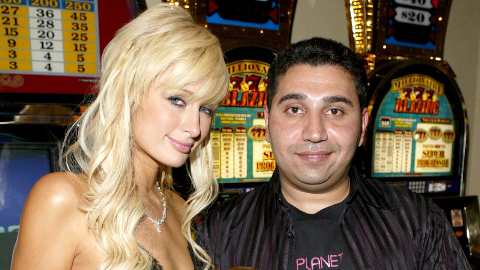 Paris Hilton and Fred Khalilian.