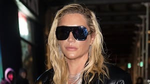 NEW YORK, NEW YORK - FEBRUARY 06: Singer-songwriter Kesha is seen arriving to the YSL Beauty Candy Club pop-up experience celebrating the viral Candy Glaze Lip Gloss Stick on February 06, 2025 in New York City. (Photo by Gilbert Carrasquillo/GC Images)