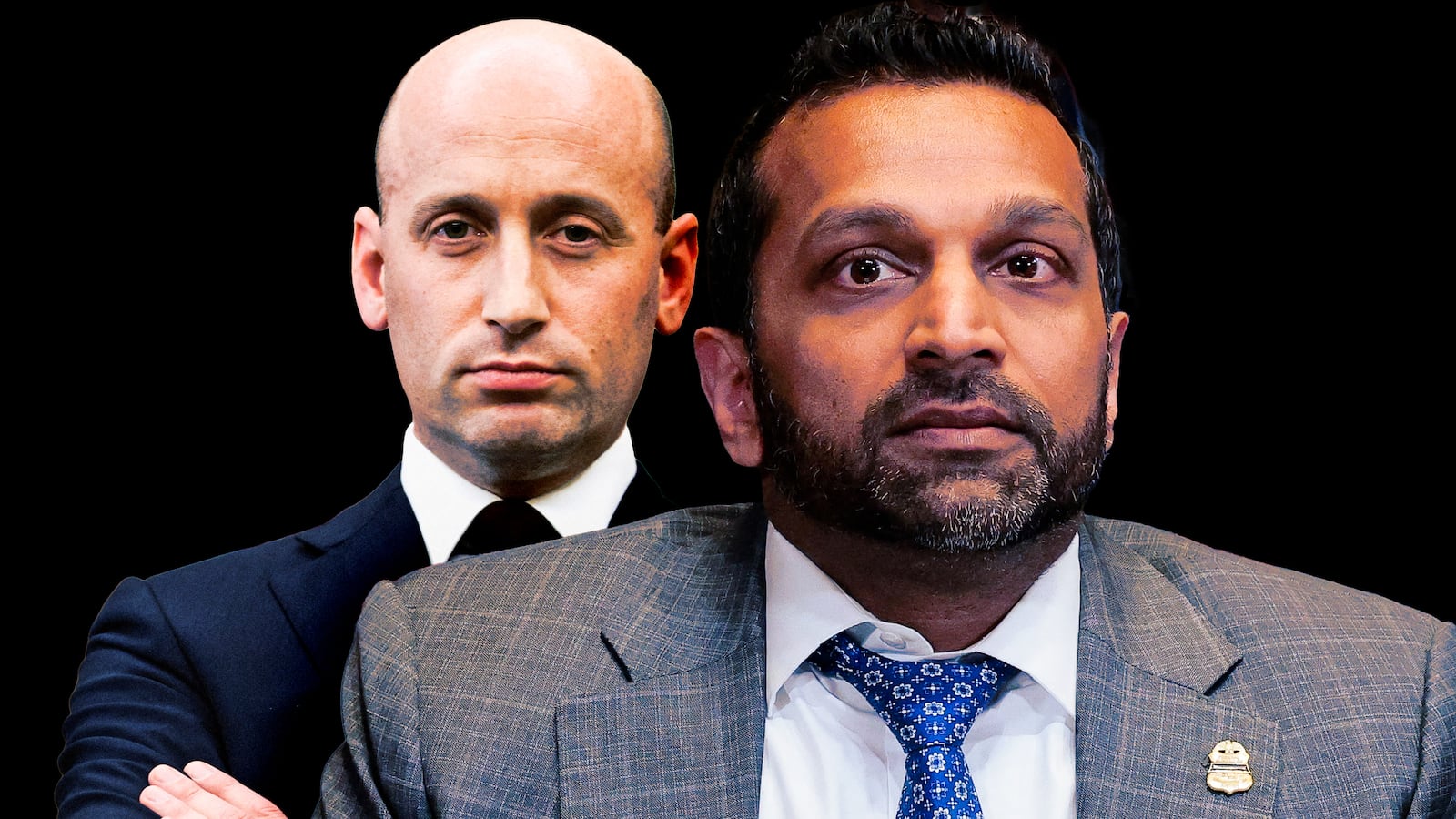 Stephen Miller and Kash Patel.