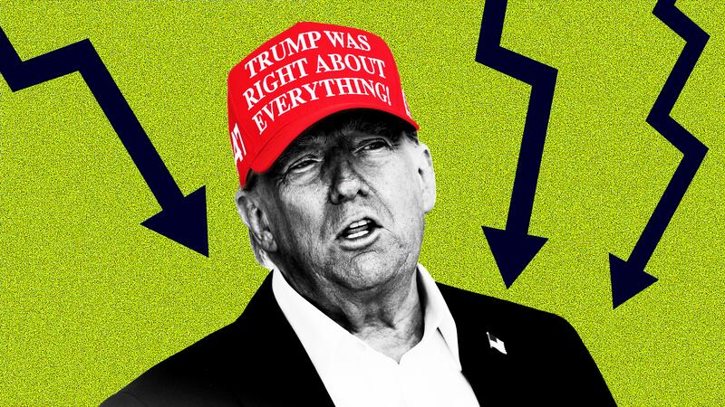 Donald Trump photo illustration