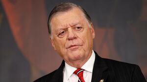 WASHINGTON, DC - OCTOBER 08: U.S. House Appropriations Chairman Tom Cole (R-OK) speaks during a news conference on the government shutdown at the U.S. Capitol on October 08, 2025 in Washington, DC. The government remains shut down after Congress failed to reach a funding deal last week. (Photo by Kevin Dietsch/Getty Images)