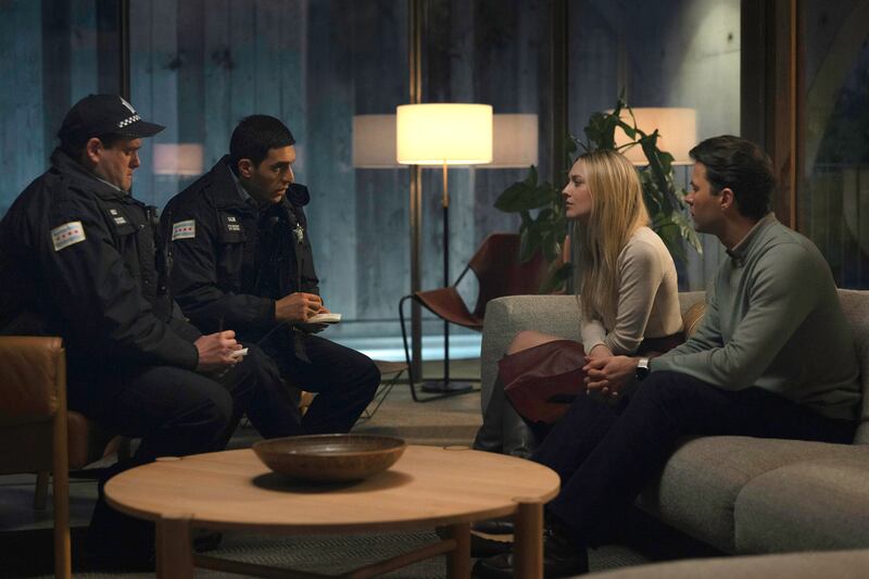 (l-r) Dakota Fanning as Jenny and Thomas Cocquerel as Richie.