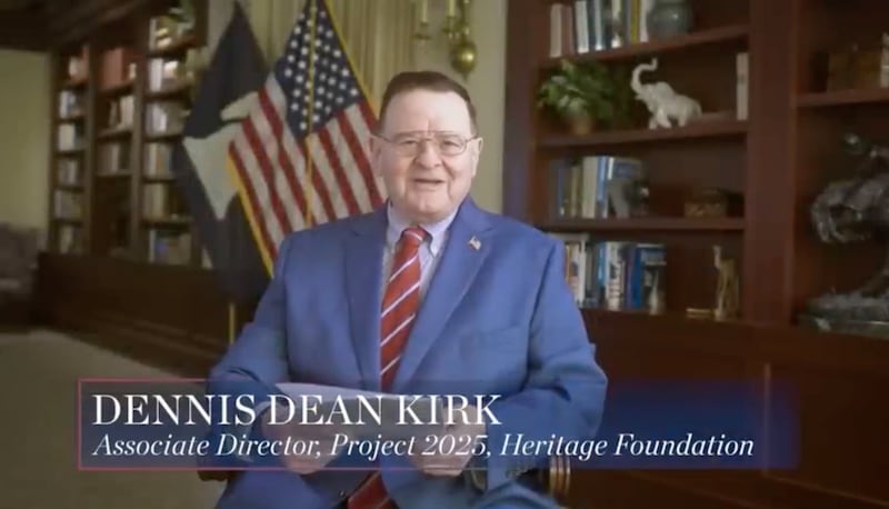 Kirk participated in a Project 2025 training video, obtained by ProPublica and Documented.