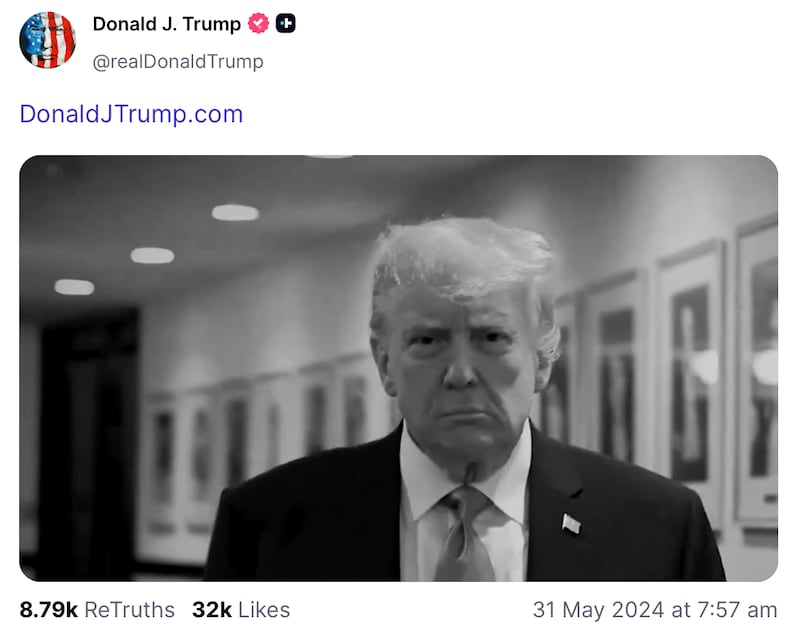 Donald Trump's original 2024 TV ad.