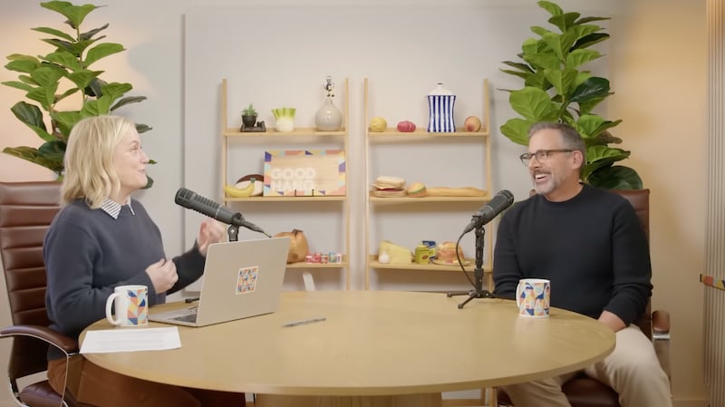 Steve Carell on Amy Poehler's "Good Hang" podcast