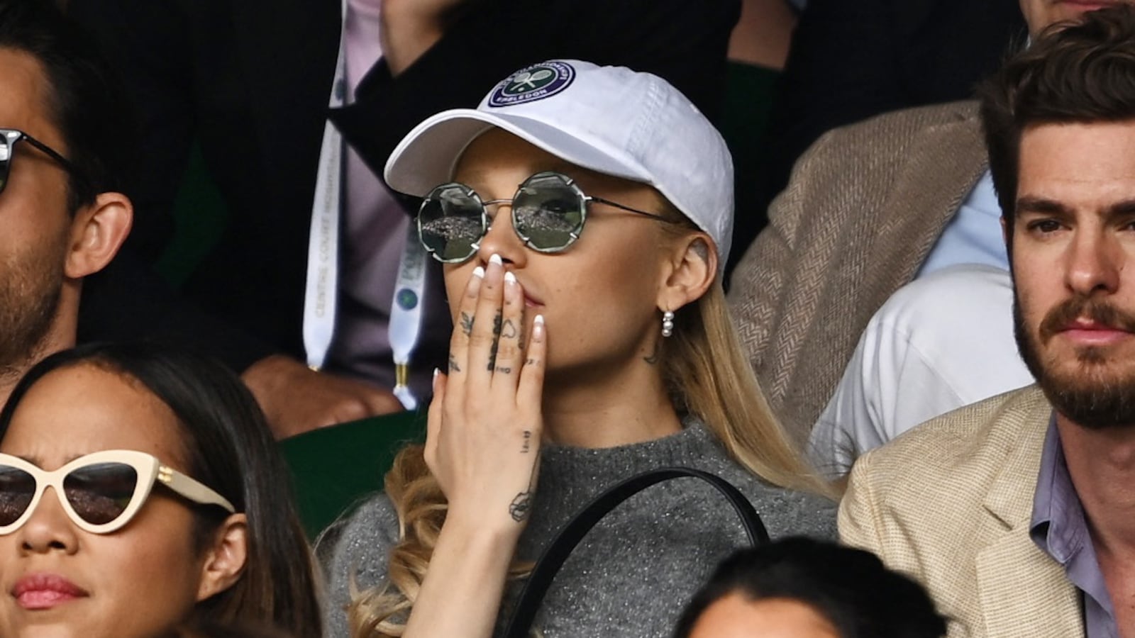 Ariana Grande attends Wimbledon
