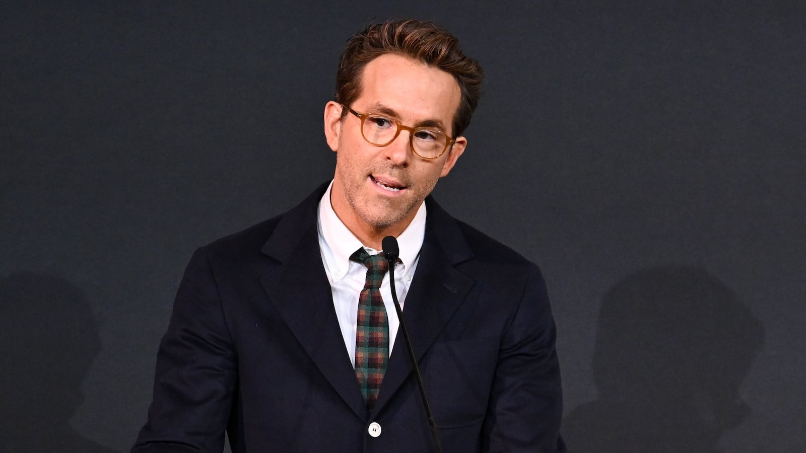 Ryan Reynolds receives the Hamilton Behind the Camera Award for screenwriting for "Deadpool & Wolverine" at the Hamilton Behind the Camera Awards presented by Variety held at the Hollywood Athletic Club on November 14, 2024 in Los Angeles, California. (Photo by Gilbert Flores/Variety via Getty Images)