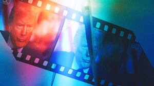 Donald Trump photo illustration