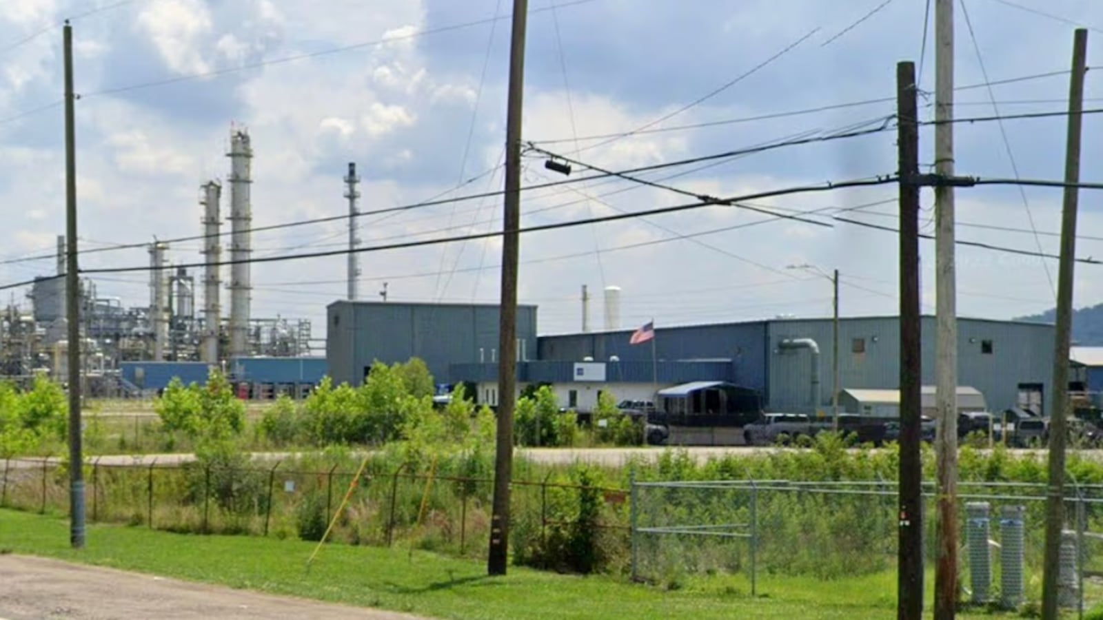 Catalyst Refiners is shown in Nitro, West Virginia.