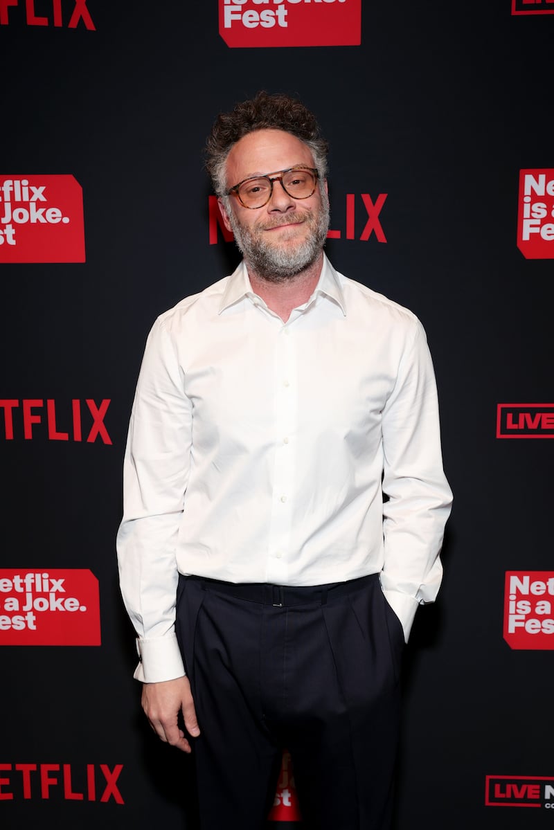 eth Rogen attends Netflix Is A Joke Festival Presents: Seth Goes Greek at The Greek Theatre on May 06, 2026