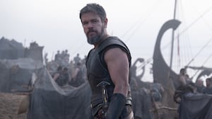 Matt Damon is Odysseus in THE ODYSSEY, written, produced, and directed by Christopher Nolan.