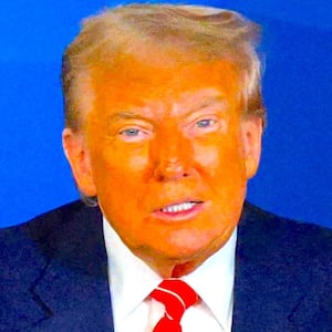 President Donald Trump meets with NATO Secretary General Mark Rutte at the NATO summit in The Hague, Netherlands, June 25, 2025.