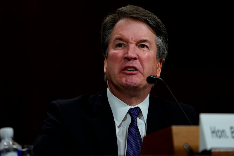 Kavanaugh testitifes before Senate