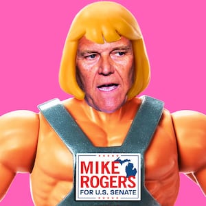 Mike Rogers of Michigan as He-Man