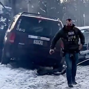 Still from a social media video showing a woman being shot and killed by an ICE officer in Minneapolis, Minnesota