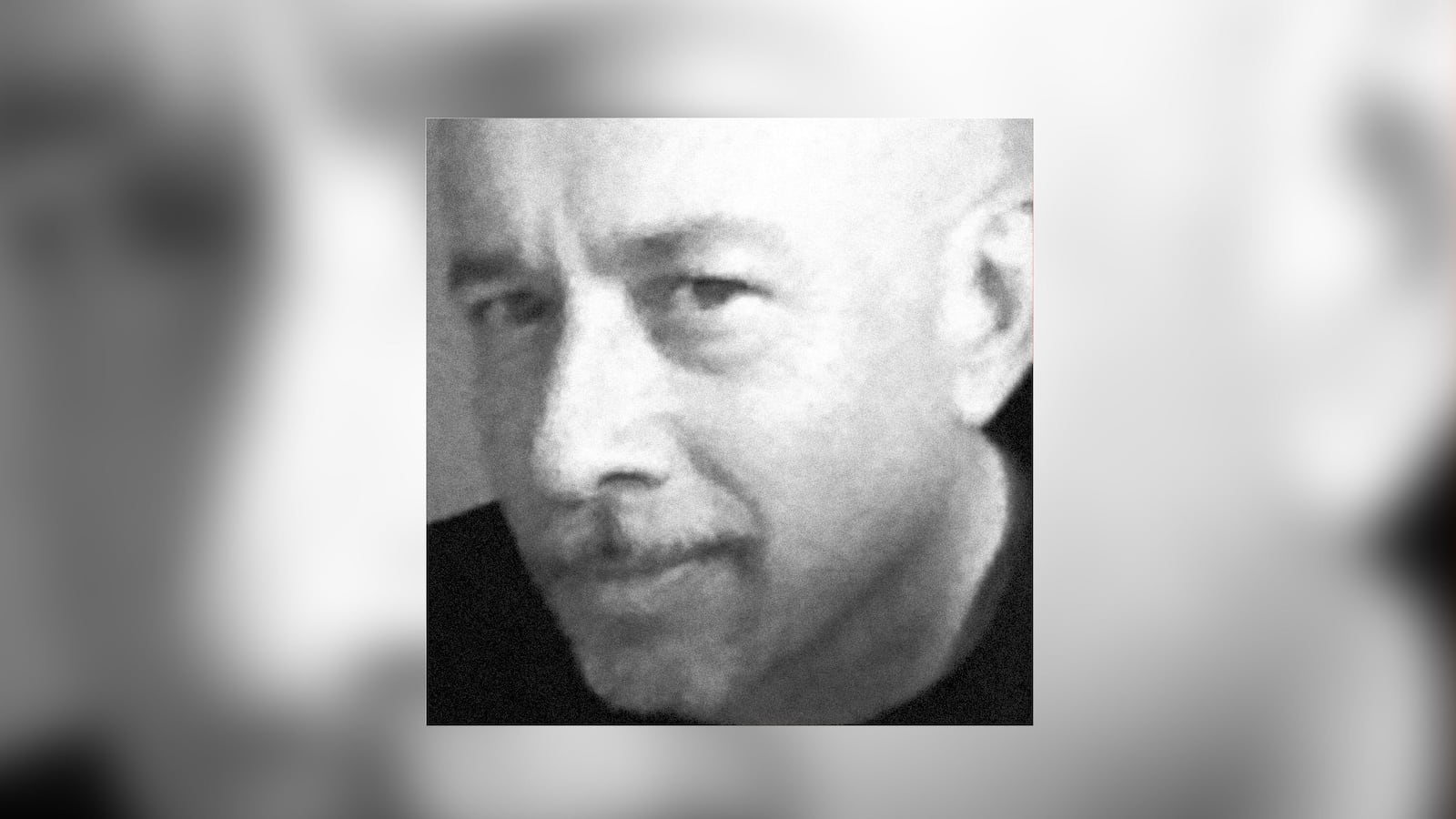 Jay Ostrem stares forward in a close-up selfie.